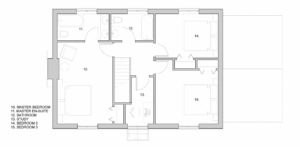 New Traditional Brick House: Ground Floor Plan