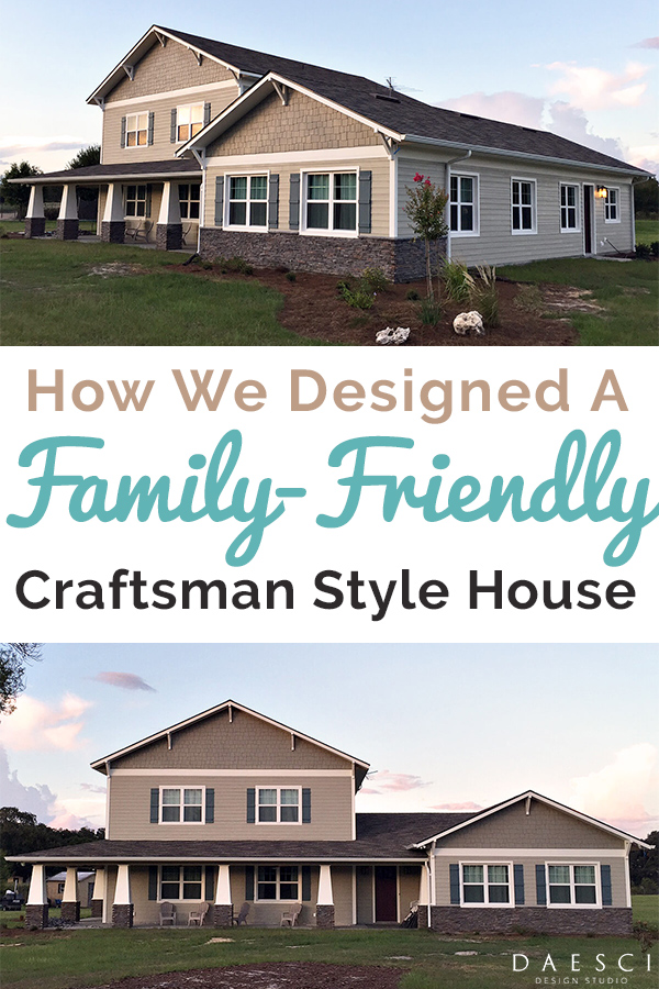 A Family-Friendly Craftsman Style House Design