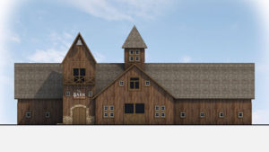 New Traditional Barn, Illustrative Elevation